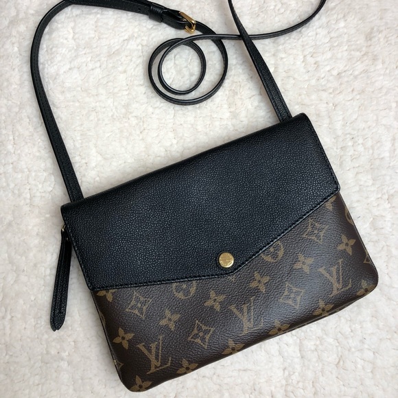 Louis Vuitton Handbags - Authentic LOUIS VUITTON Twice MNG NOIR